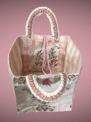 Vintage bag cucita a mano 