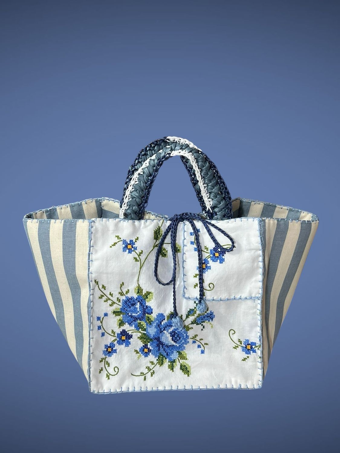 Vintage bag cucita a mano 