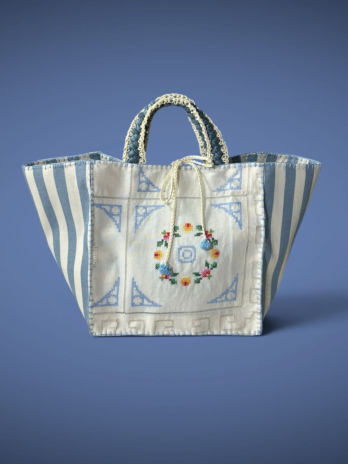 Vintage bag cucita a mano 