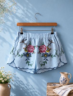 Shorts Rose azzurro 