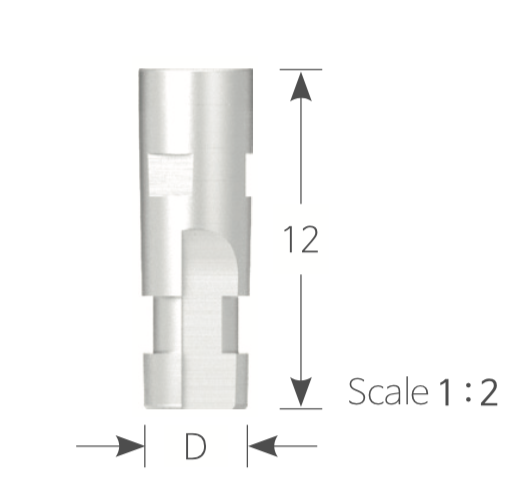 Analog LAB Implant Narrow (Fixture Analog)