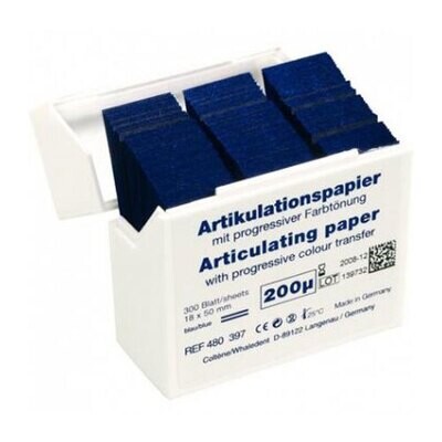 Hanel Articulating Paper 200 µ