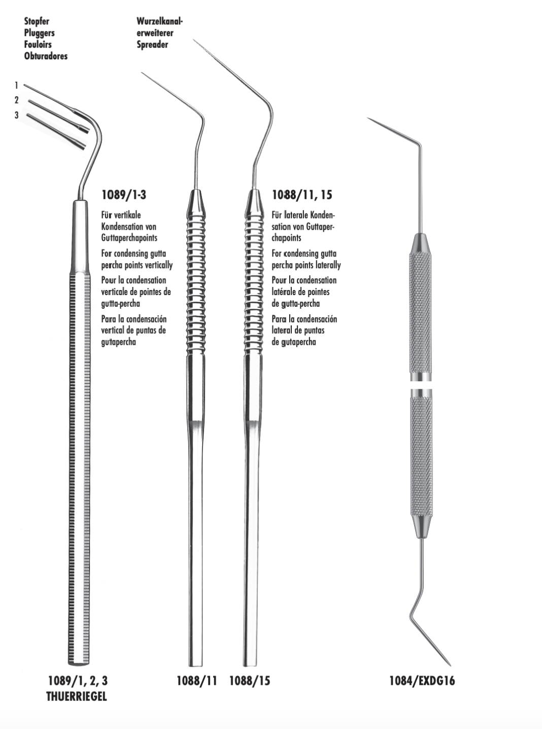 Sondă Endodontică  | 1084/EXDG16