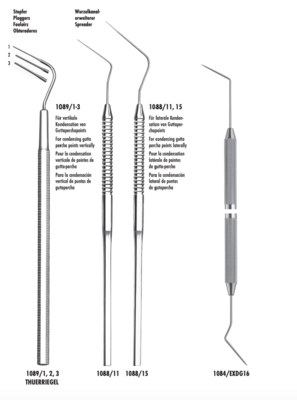 Sondă Endodontică  1084/EXDG16