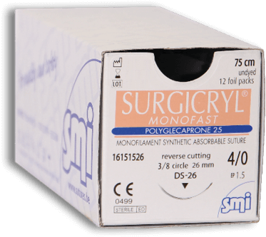 Sutura SURGICRYlL Monofast Absortbabila (90-120 zile)