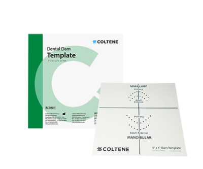 Hysolate Dental Dam Template | Sablon pentru coferdam