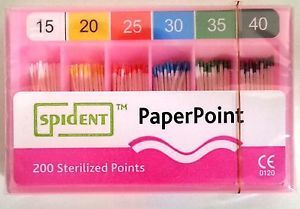 Absorbent Points ISO 0.2 (Spident)