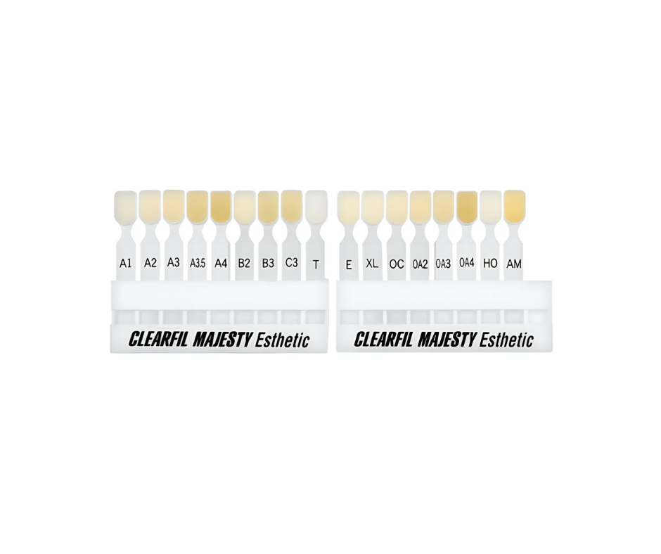 Clearfil AP-X Estetic cheia de culori