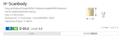 Scanbody | Scan Adapter [VAT]