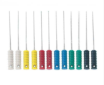 Extractoare de nervi 6 buc | cut | Barbed Broaches 25 mm |