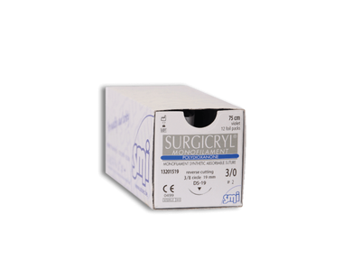 Sutura SURGICRYIL Monofilament Absorbabila |180 - 210 zile|