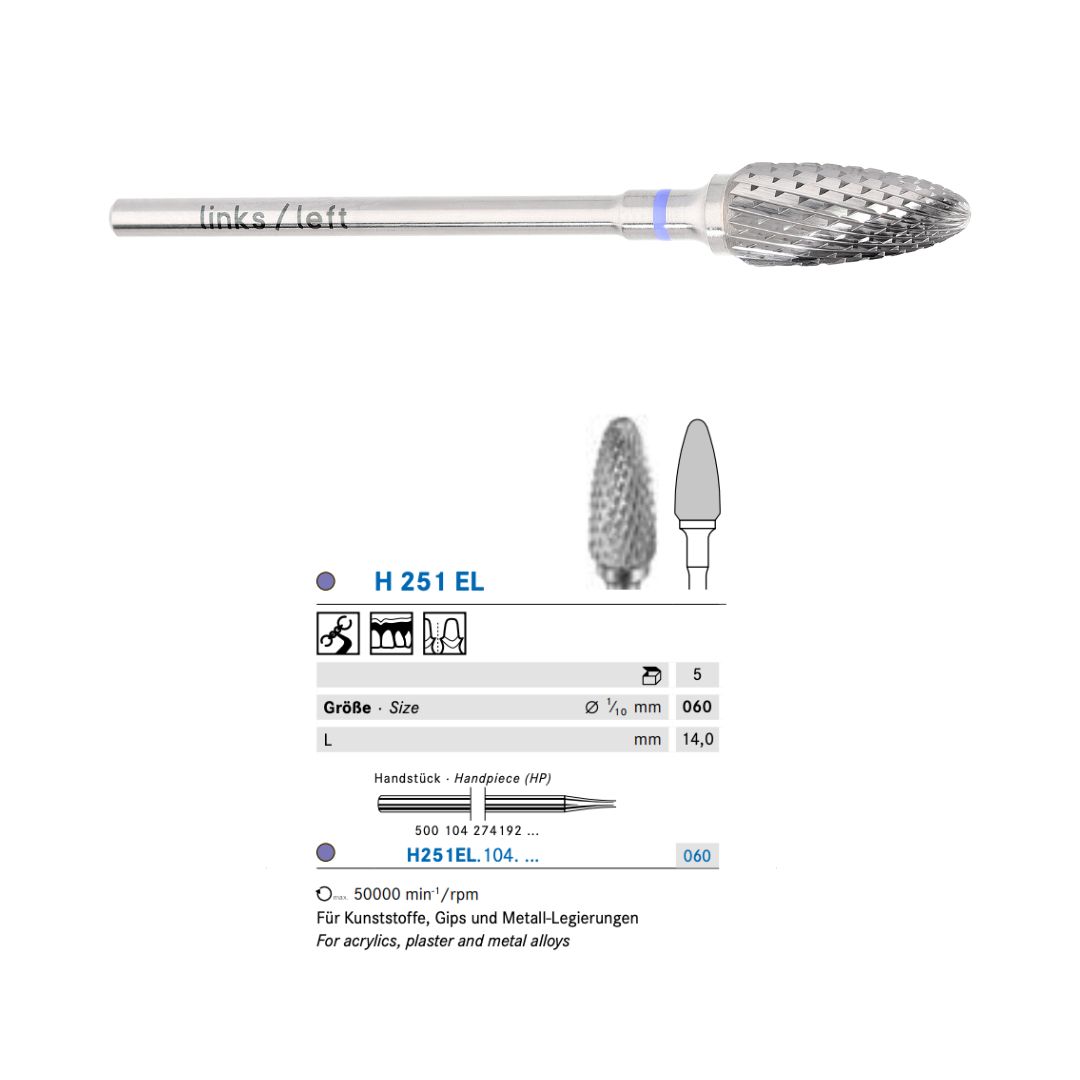 Freza de laborator | H79EL | H251EL