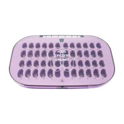 Coronițe zirconiu | copii [ set 24 buc ]