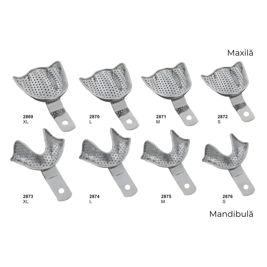Lingura de amprenta metalica