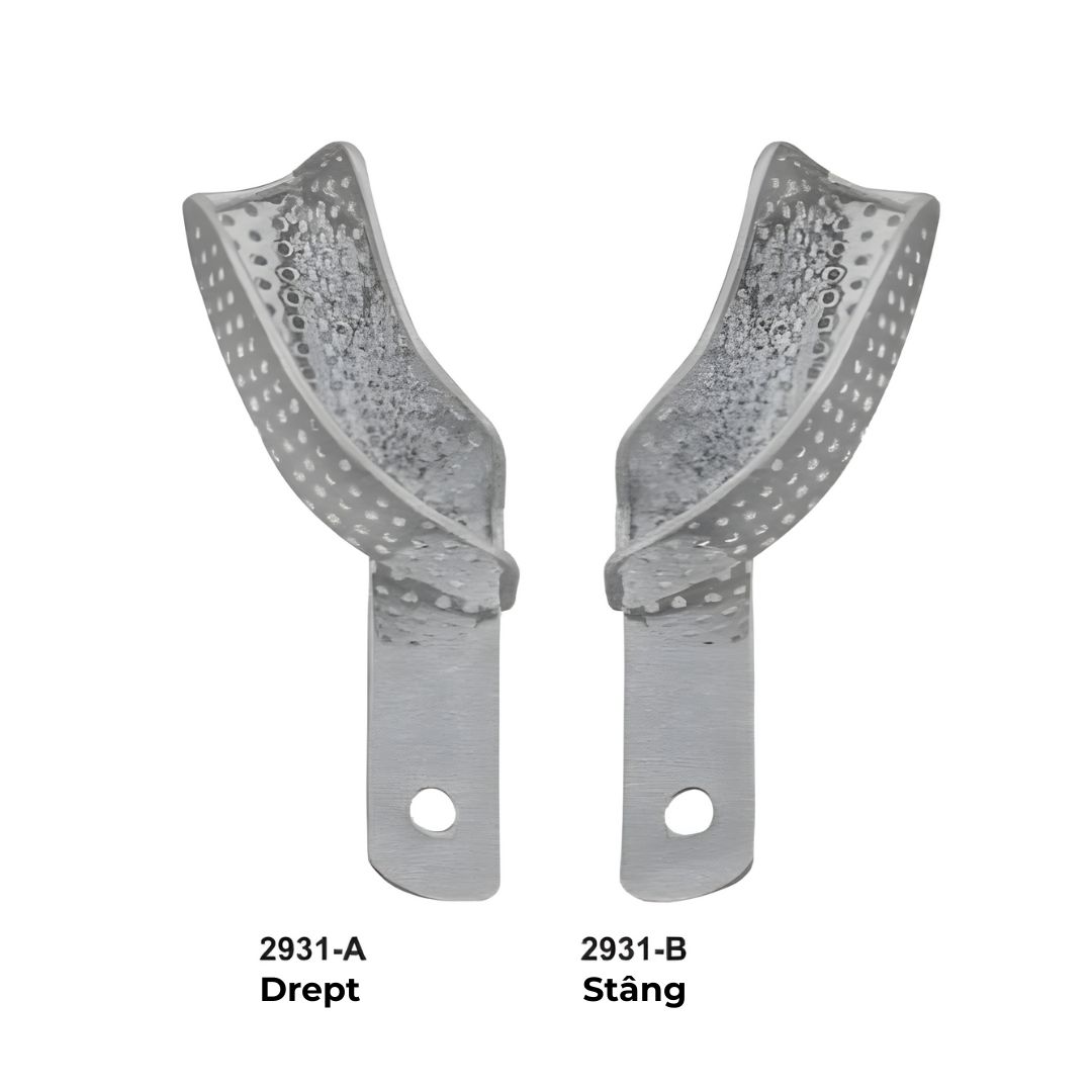 Lingura de amprenta metalica