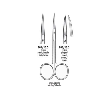 Foarfece chirurgicale 10.5 cm  | 803/10.5