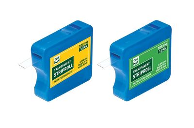 Stripse transparente în rulou cu tăietor