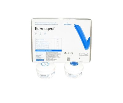 Compocem pastă-pastă 14 g + 14 g + adeziv | A2