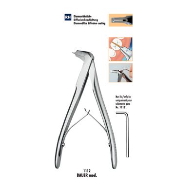 Instrument de îndepărtare a coroanelor  | 1112