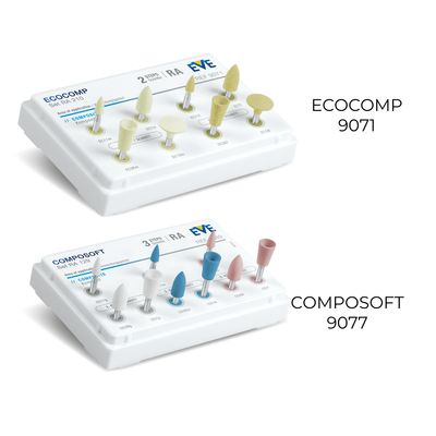 Seturi de lustruire pentru compozit 9071 | 9077