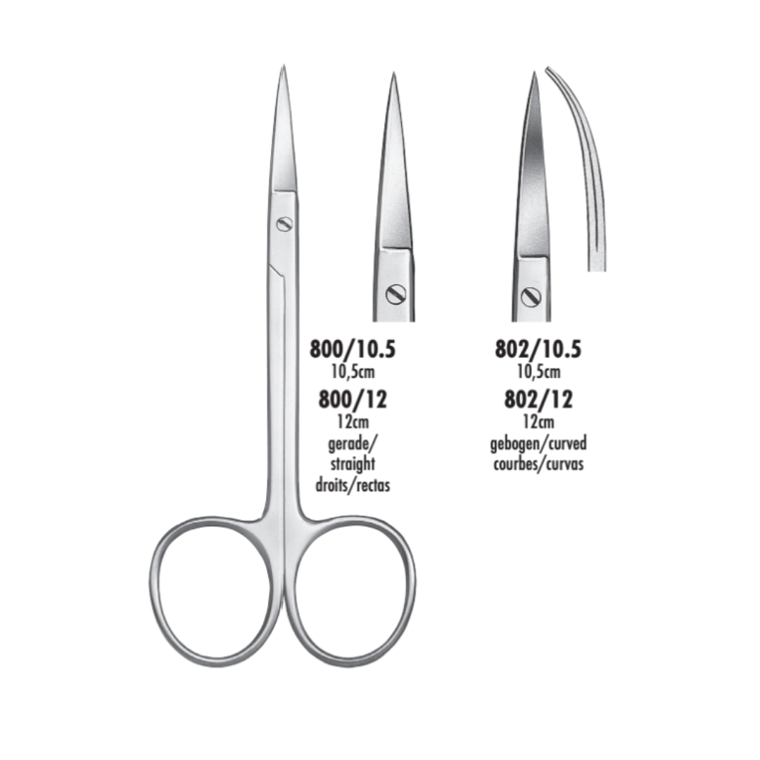 Foarfece chirurgicale 12 cm | 802/12