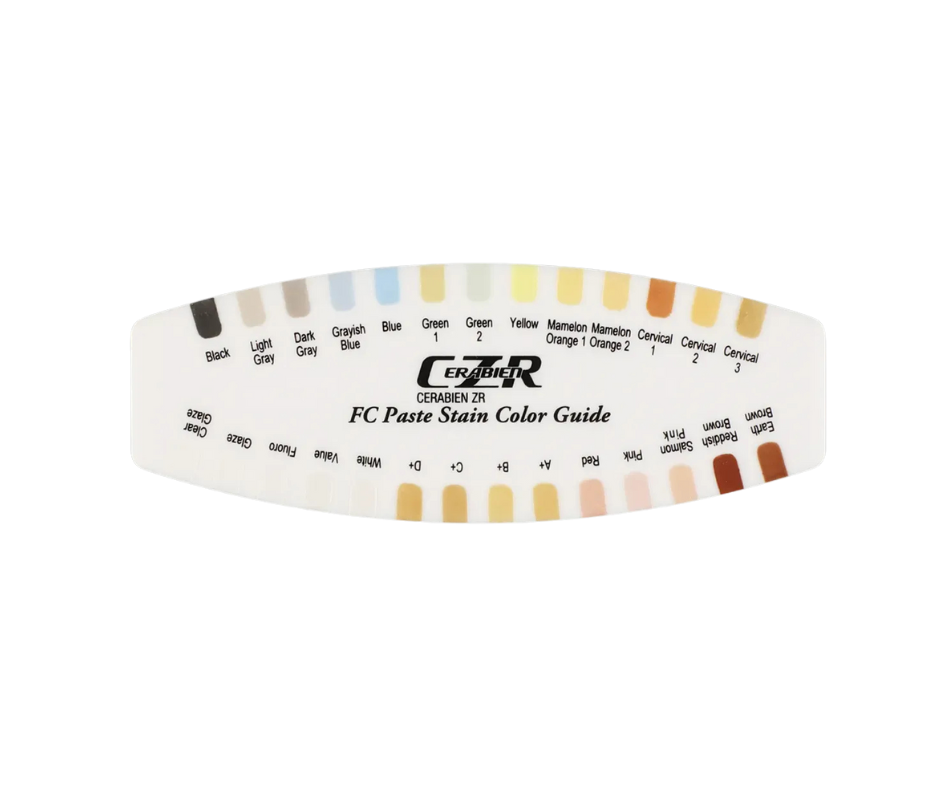 CZR FC PASTE STAIN COLOR GUIDE