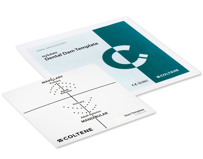 Hysolate Dental Dam Template | Șablon pentru coferdam | H01441