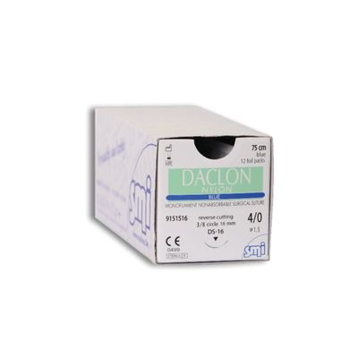 Sutură Daclon Nylon Monofil neresorbabilă