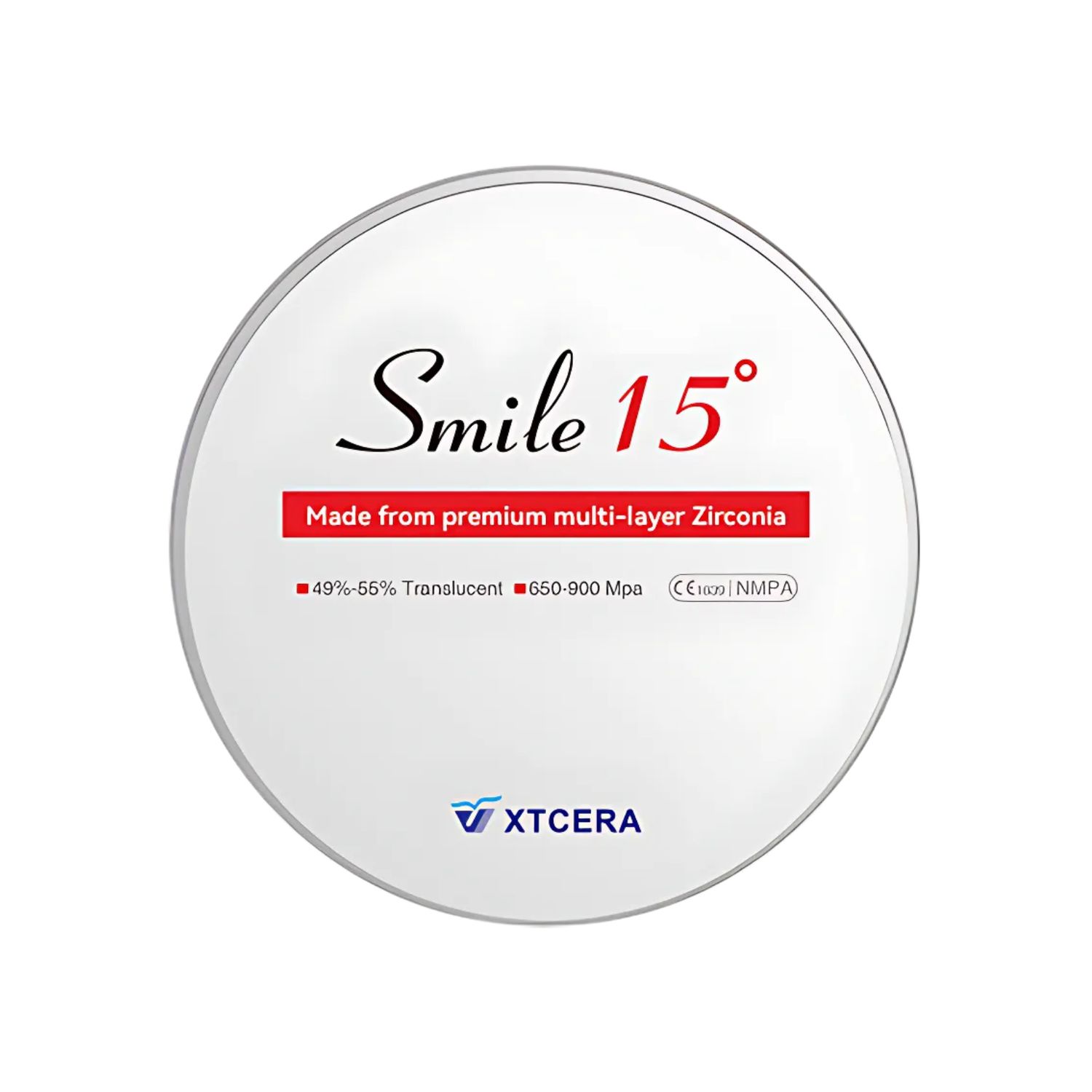 Disc Zirconiu XT-E - Smile 15° | 16