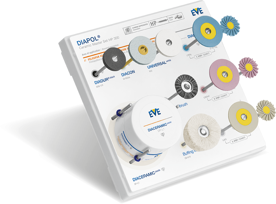 Diapol Master | Set lustruire zirconiu HP-300