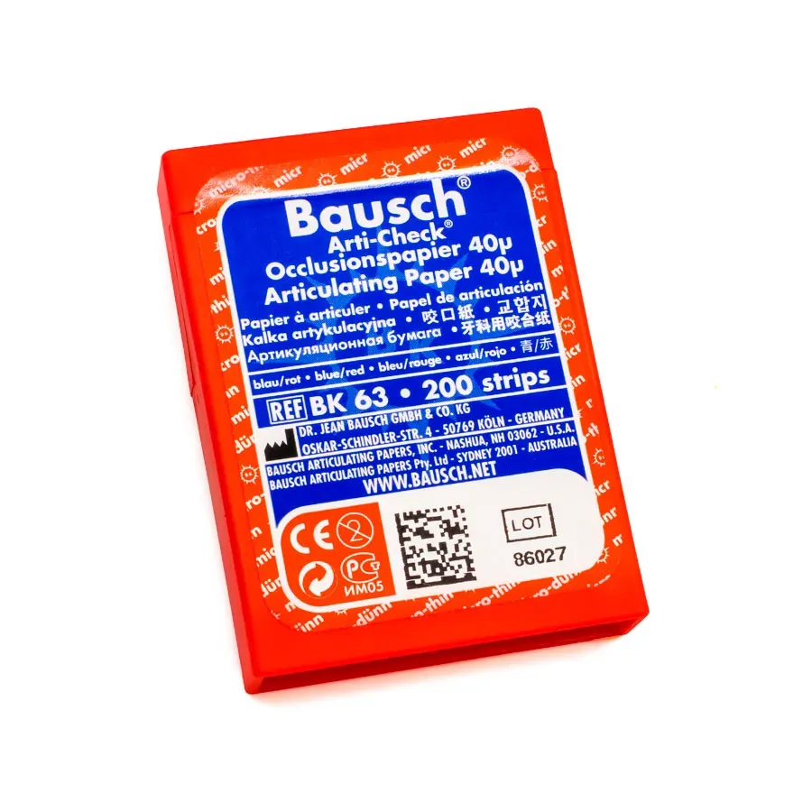 Hârtie de articulație BK63 | 40 µ