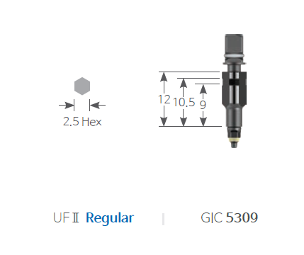 Conector test implant UVIII