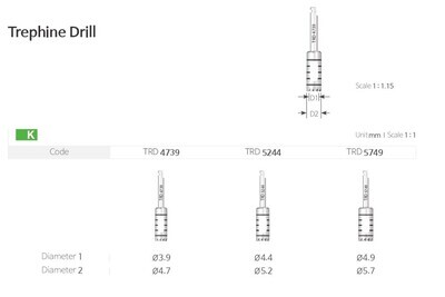 Trephine Drill assy | Trepan