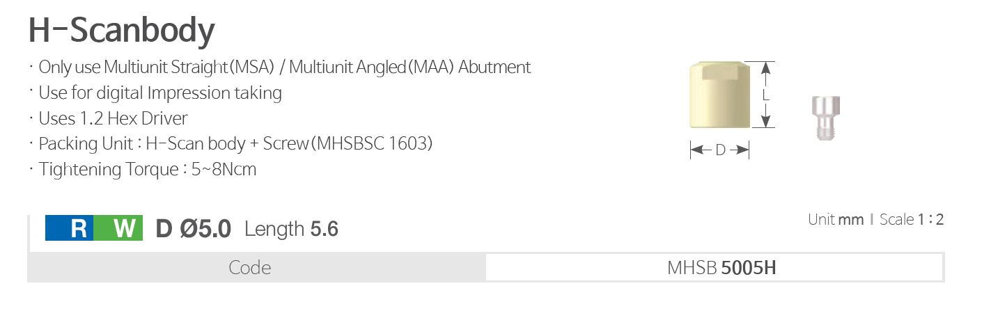 Scanbody | Scan Adapter [NV]