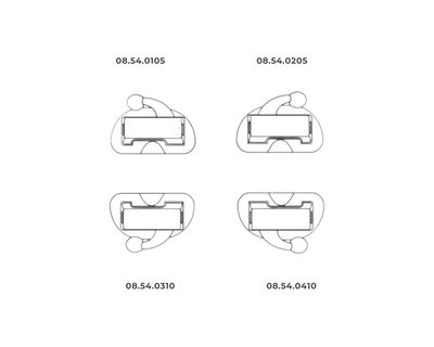 Tubușor simplu neconvertibil pentru molarii | ROTH