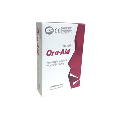 Plasture ORA-AID 25 x 15 mm | Red / Roșu