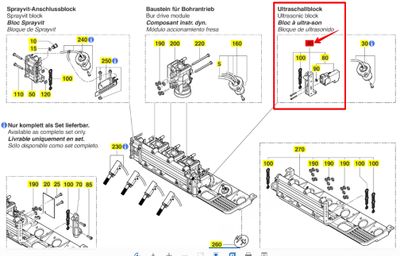 Ultrasonic block cpl | INTEGO