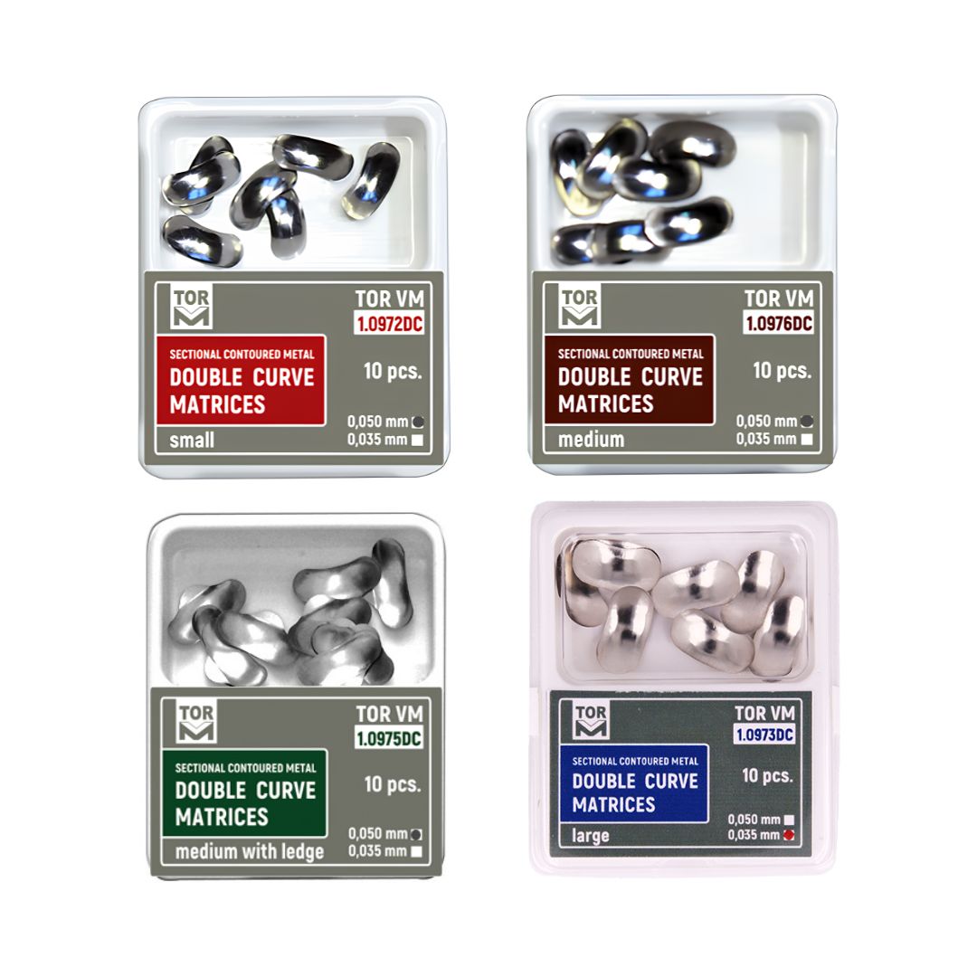 Matrice metalice curbura dubla - 10 b.