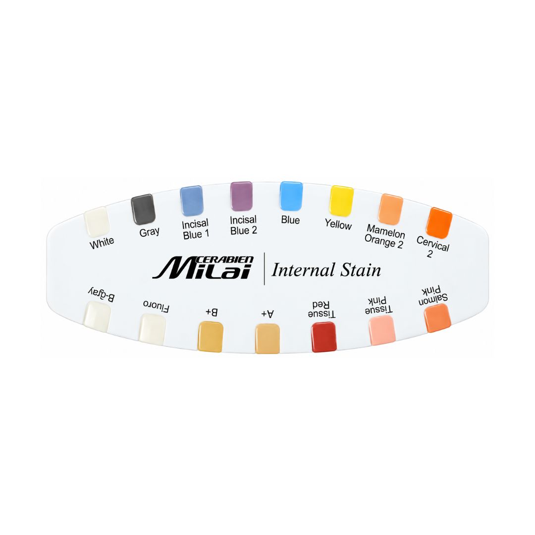 CERABIEN MILAI INTERNAL STAIN COLOR GUIDE