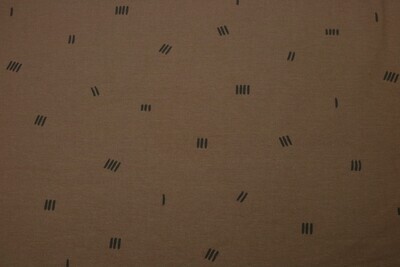 Soft Sweat &quot;Dashes&quot;, braun