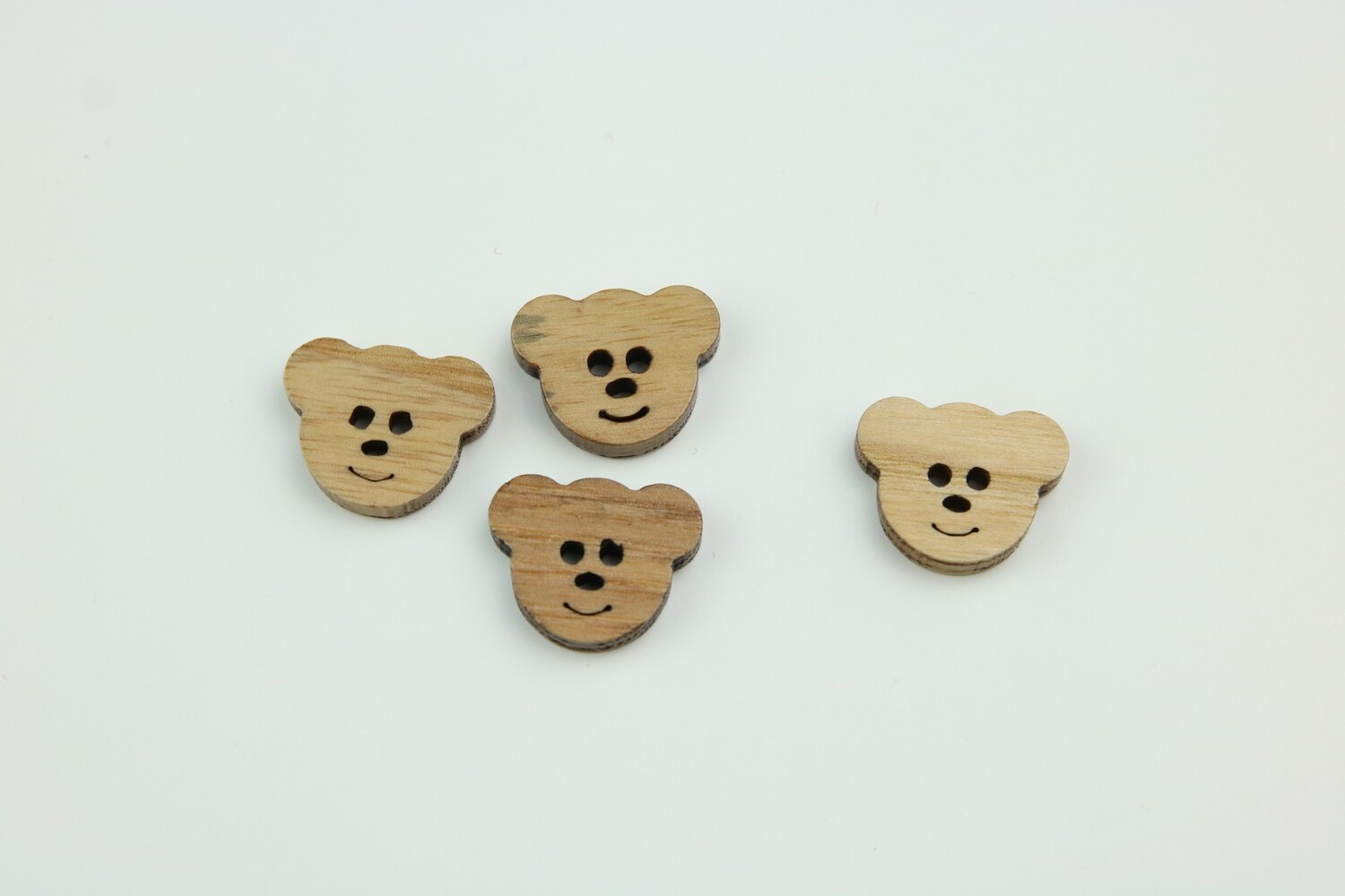 Holzknopf &quot;Teddy&quot;, 16mm