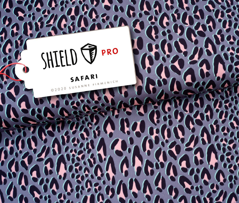 Shield Pro, Hamburger Liebe, Safari, Leo, grau
