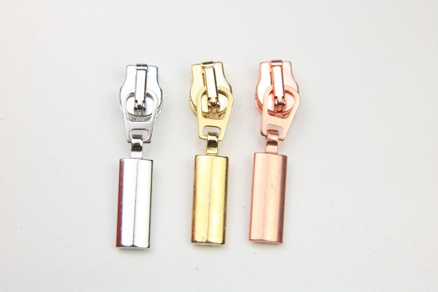 Reißverschlusszipper &quot;Noble&quot;, 3 Farben