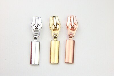 Reißverschlusszipper &quot;Noble&quot;, 3 Farben