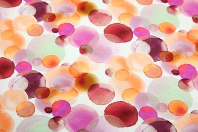 Viskosejersey &quot;Grace&quot;, orange, pink