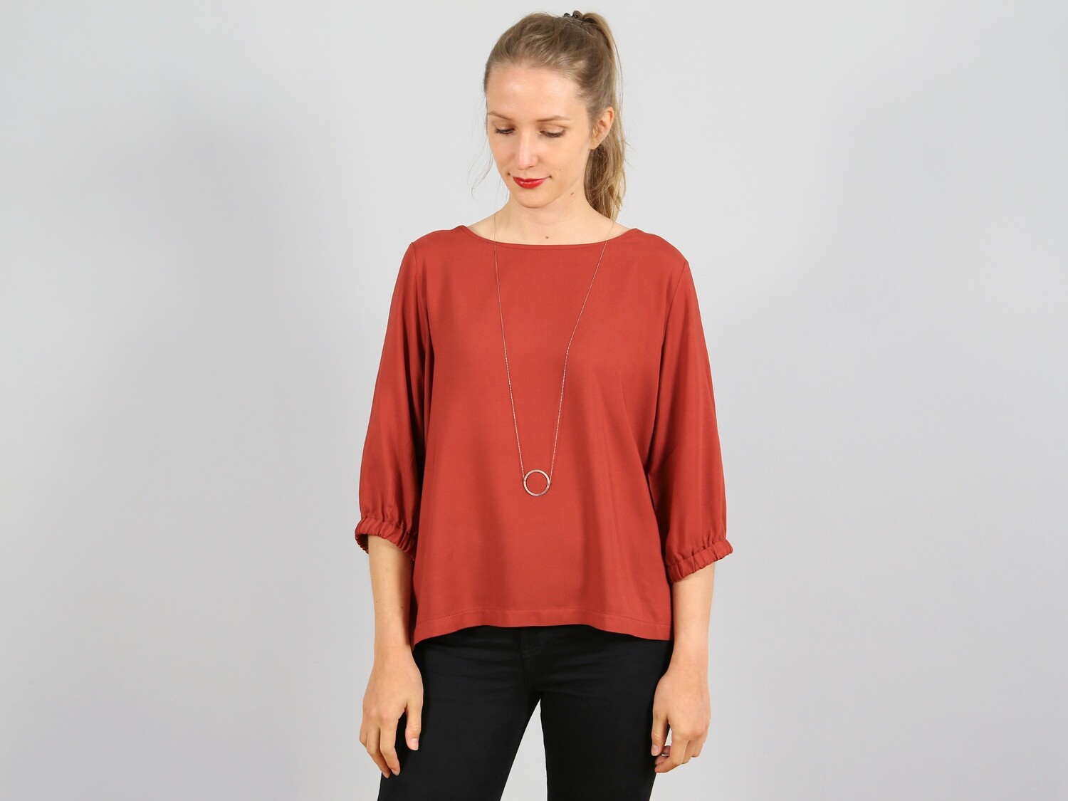Papierschnittmuster, Frau Holly, weite Bluse, Gr. XS-XXL, Studio Schnittreif