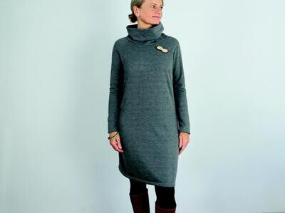 Papierschnittmuster, Frau Polly, Sweatkleid, Gr. XS-XXL, Studio Schnittreif