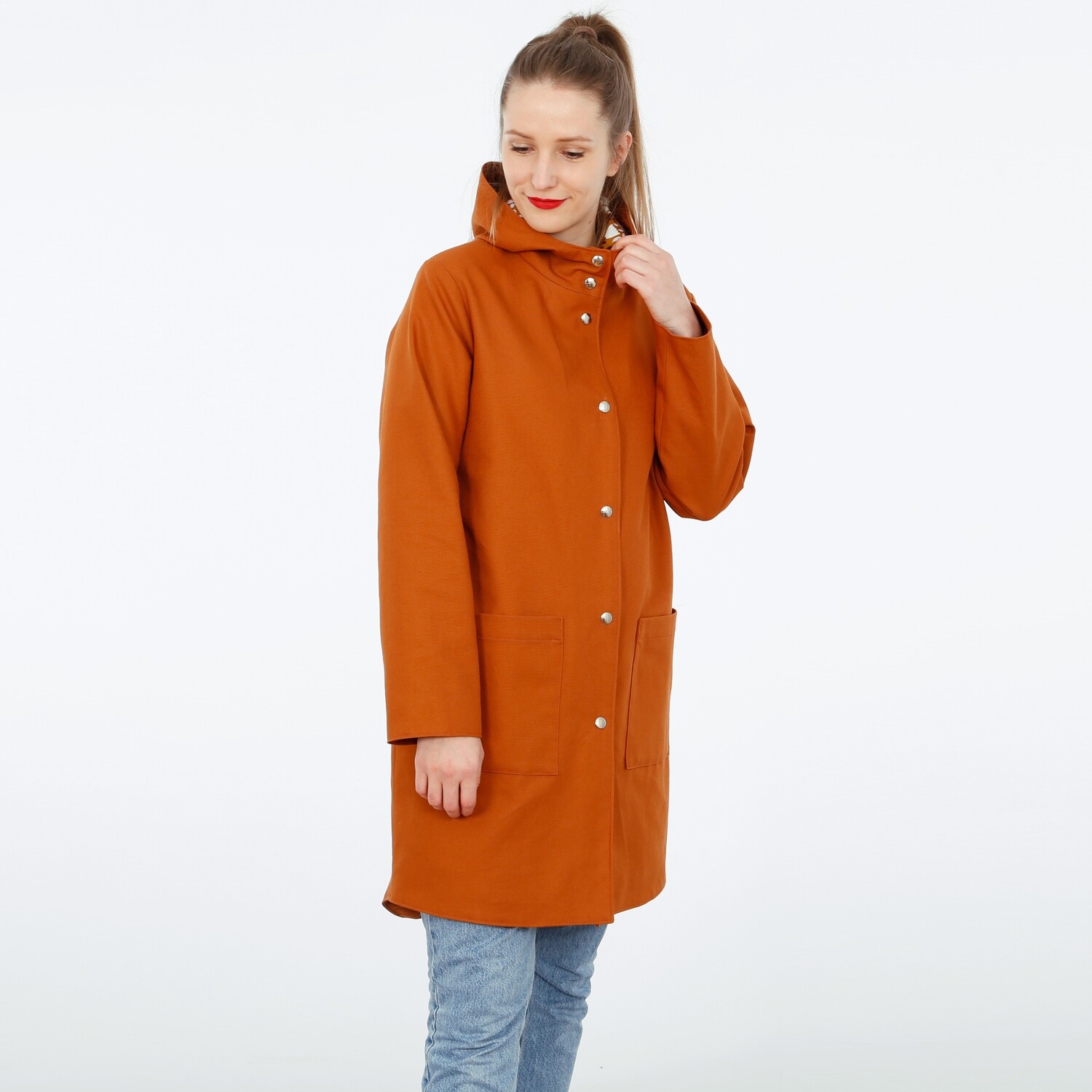 Papierschnittmuster, Frau Karo, Parka, Gr. XS-XXL, Studio Schnittreif