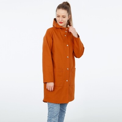Papierschnittmuster, Frau Karo, Parka, Gr. XS-XXL, Studio Schnittreif