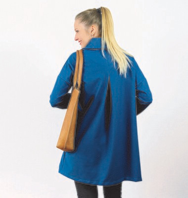 Papierschnittmuster, Frau Kati, lange Sweatjacke, Gr. XS-XL, Studio Schnittreif